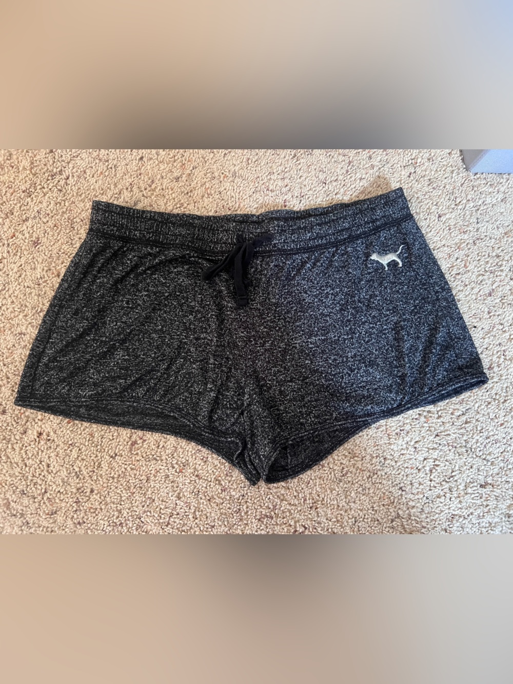 PINK Victoria's Secret  grey Heather  sleep Shorts